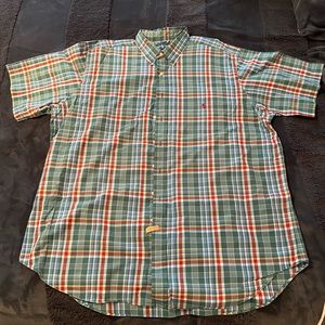 Ralph Lauren Polo short sleeve button-up, size 2XLT, great for spring weather!